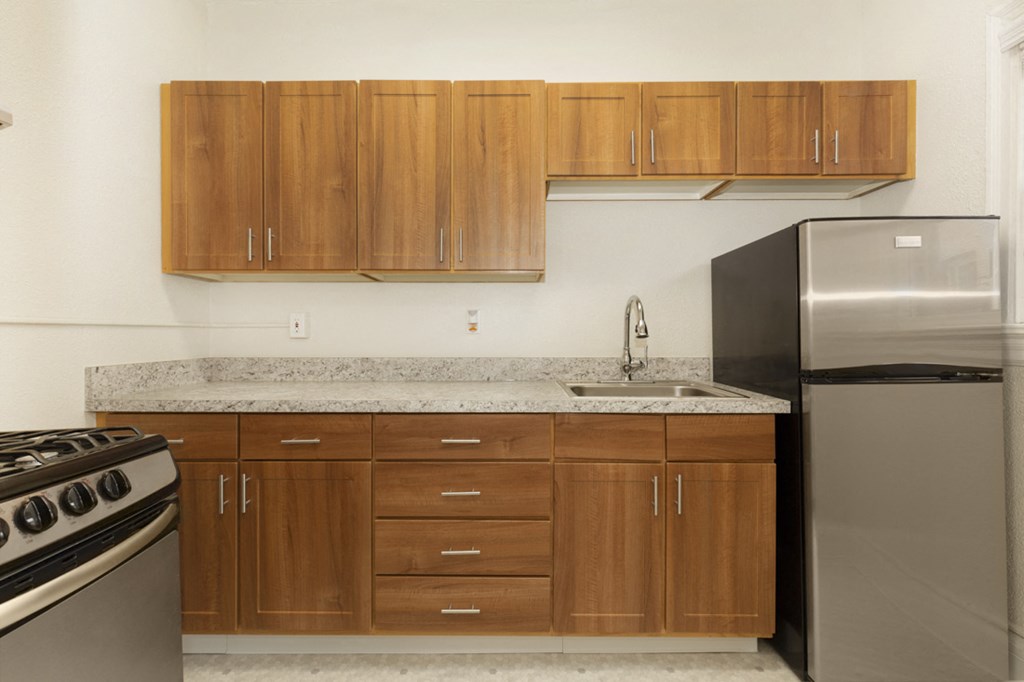 Kitchen Unit at Carolina Court Apartment Homes, Seattle, WA