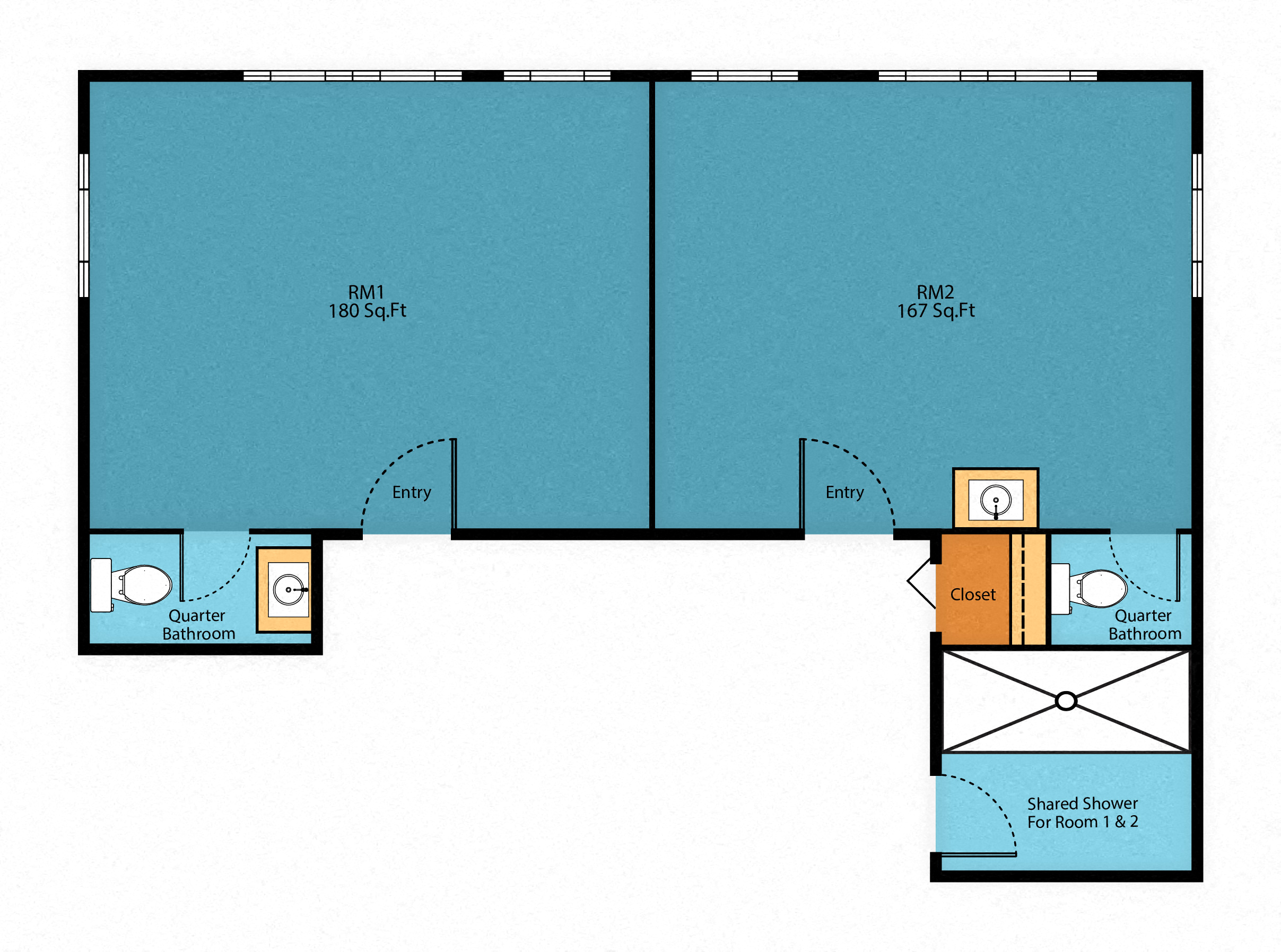 Room 1 & 2