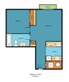 One Bedroom One Bathroom