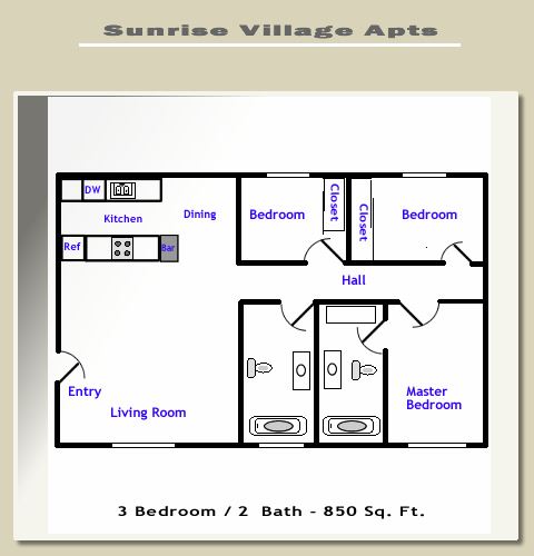 Sunrise Village - 3 Bedroom