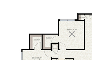 Greystone 2 Bed 2 Bath Floor Plan Greystone 2 Bed 2 Bath Floor Plan at Highland Park at Northlake, Charlotte