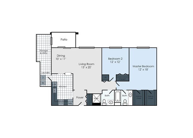 The Berkshire Floor Plan 2