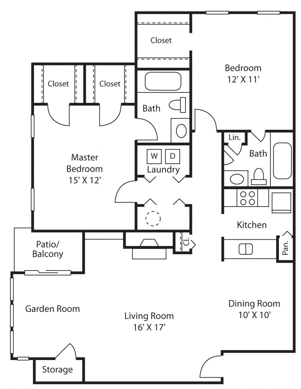 Two Bedroom Two Bathroom Two Bedroom Two Bathroom