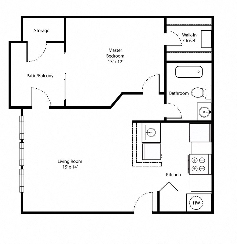 One Bedroom One Bathroom One Bedroom One Bathroom