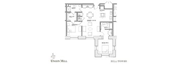 2 Bed with Bell Tower