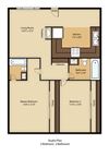 2Bed 2 Bath