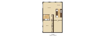 1 BEDROOM