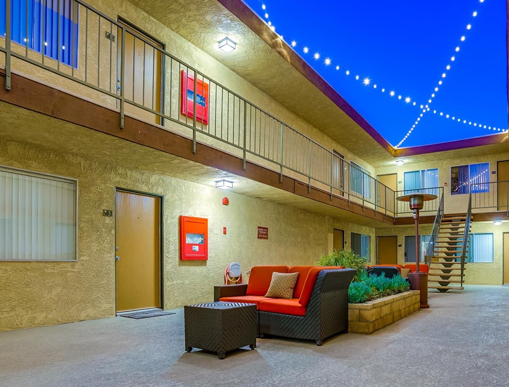 The Palms Apartments in Hawthorne Los Angeles California.