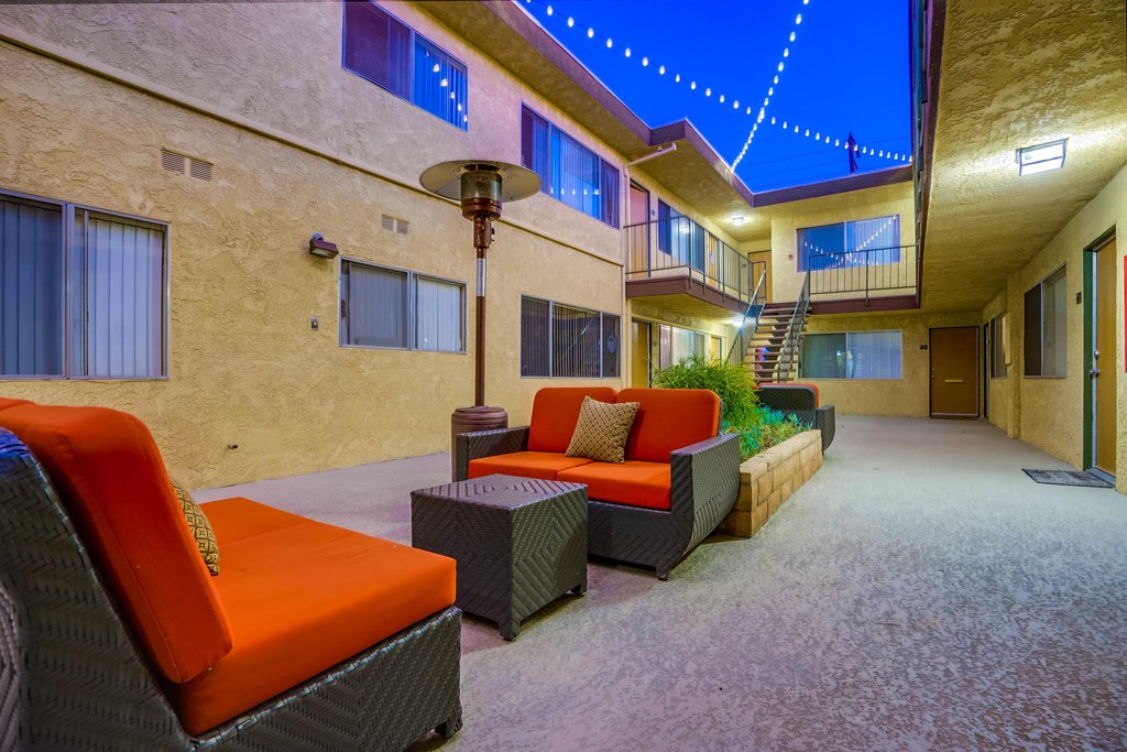 The Palms Apartments in Hawthorne Los Angeles California.