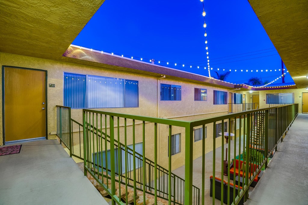 The Palms Apartments in Hawthorne Los Angeles California.