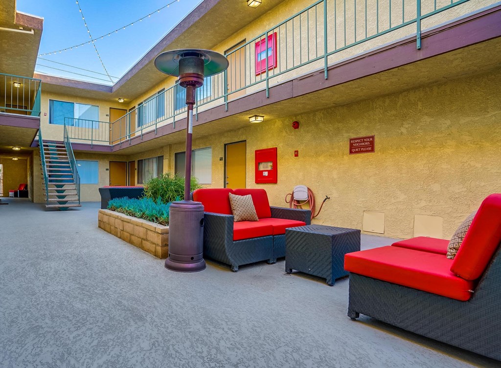 The Palms Apartments in Hawthorne Los Angeles California.