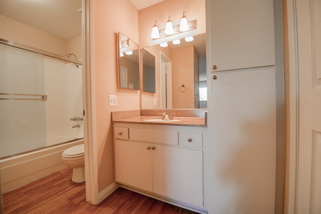 The Palms Apartments Empty Apartment Bathroom