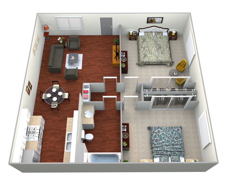 2 bedroom