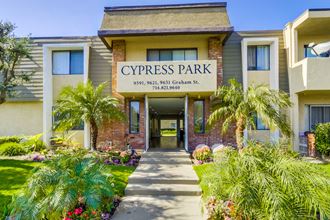 Cypress Park Apartments Exterior Front View