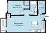1 Bedroom 1 Bath B12