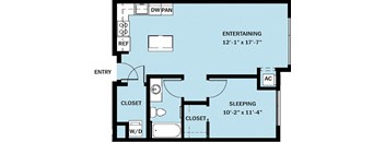 1 Bedroom 1 Bath B9.1