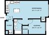 1 Bedroom 1 Bath B9.1