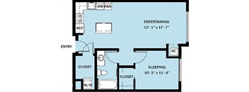 1 Bedroom 1 Bath B9.2