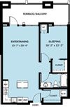 1 Bedroom 1 Bath B4