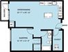 1 Bedroom 1 Bath B1