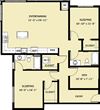 2 Bedroom 2 Bath Den C1