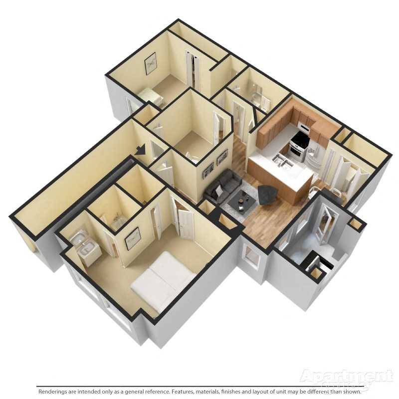 3 Bedroom 3 Bedroom 2 Bath
