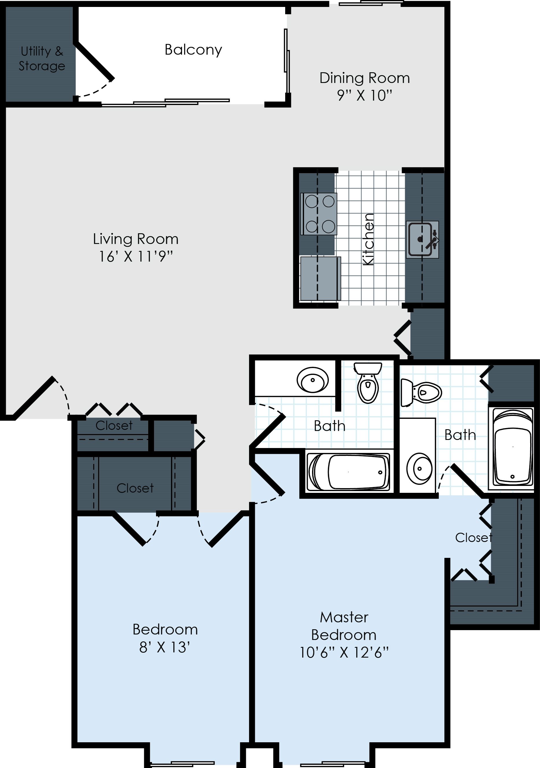 Woodland - Renovated Floor Plan 8