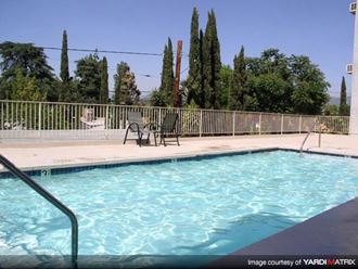 Crystal Clear Swimming Pool at Oxnard Plaza, North Hollywood, CA