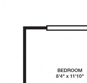 2 bed 1 bath 750 2 Bed, 1 Bath - 750 sq ft