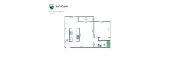 1 Bed, 1 Bath - 793 sq ft