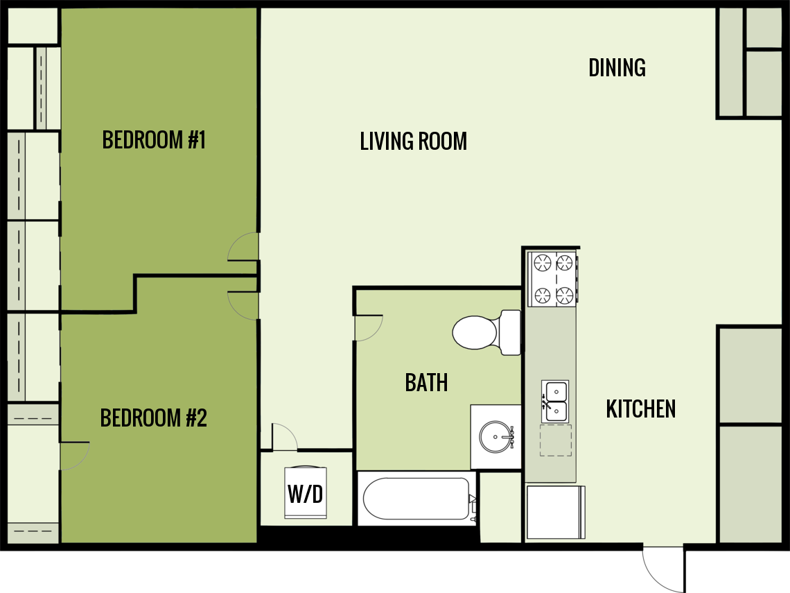 Apartment Floor Plan 1