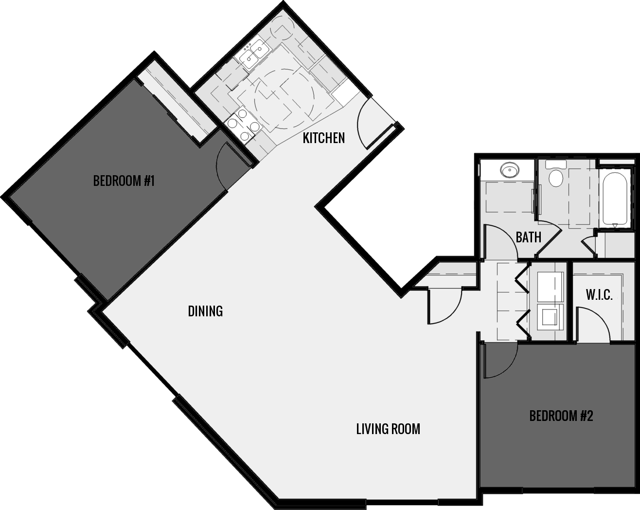 Apartment Floor Plan 1