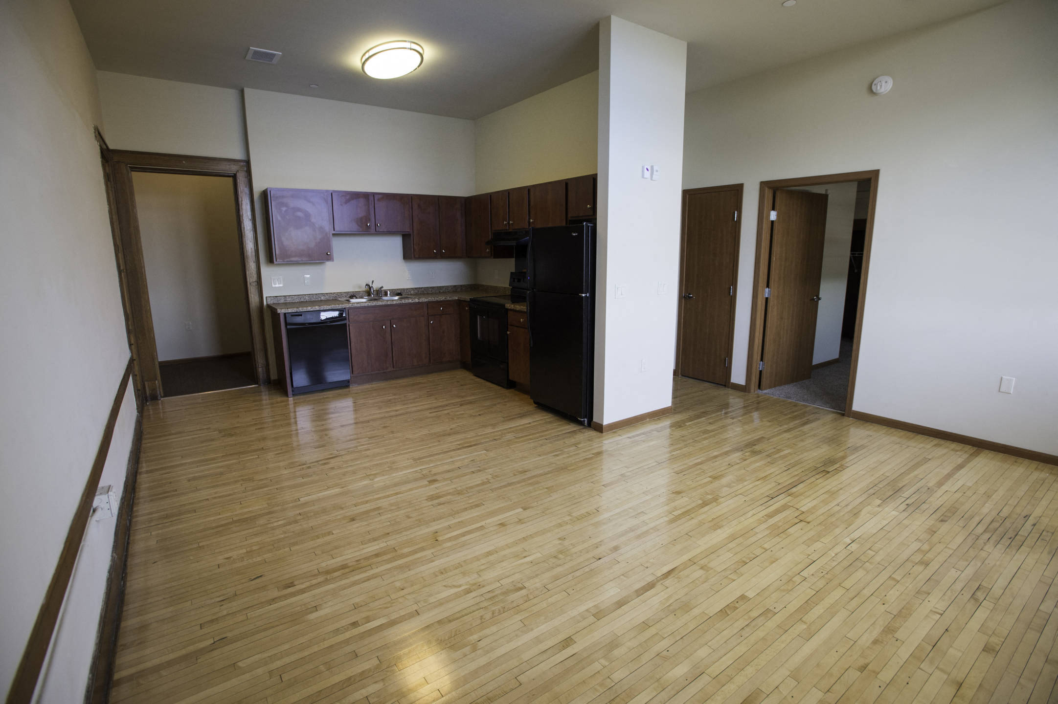 Kitchen & Living Room