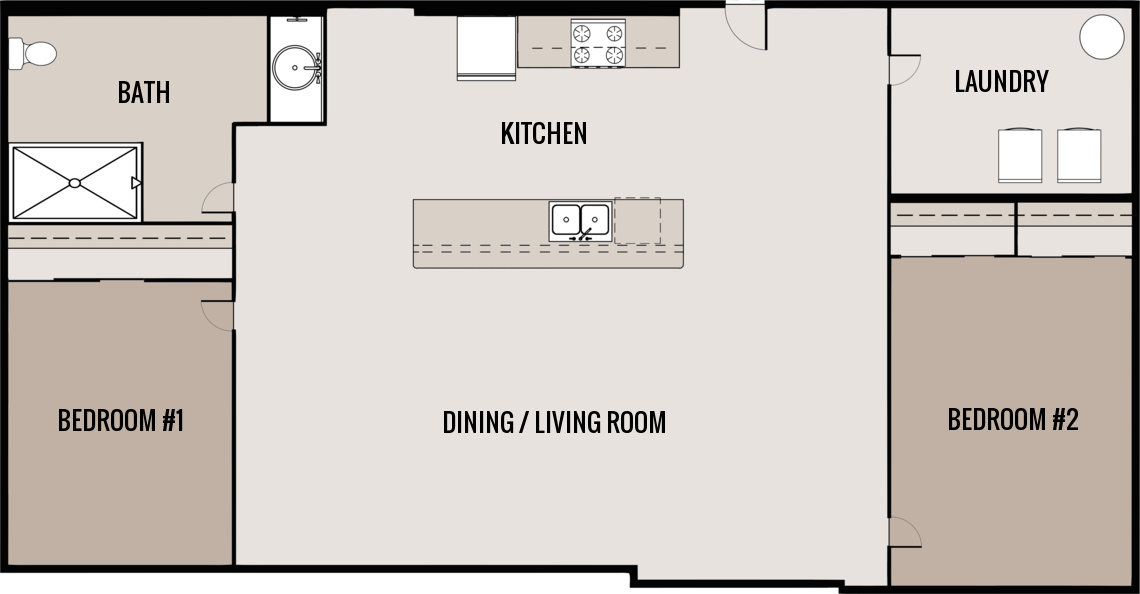 Apartment Floor Plan 3
