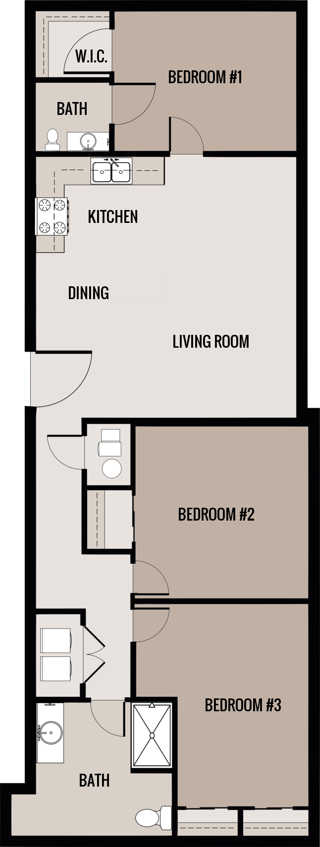 Townhome Floor Plan 2