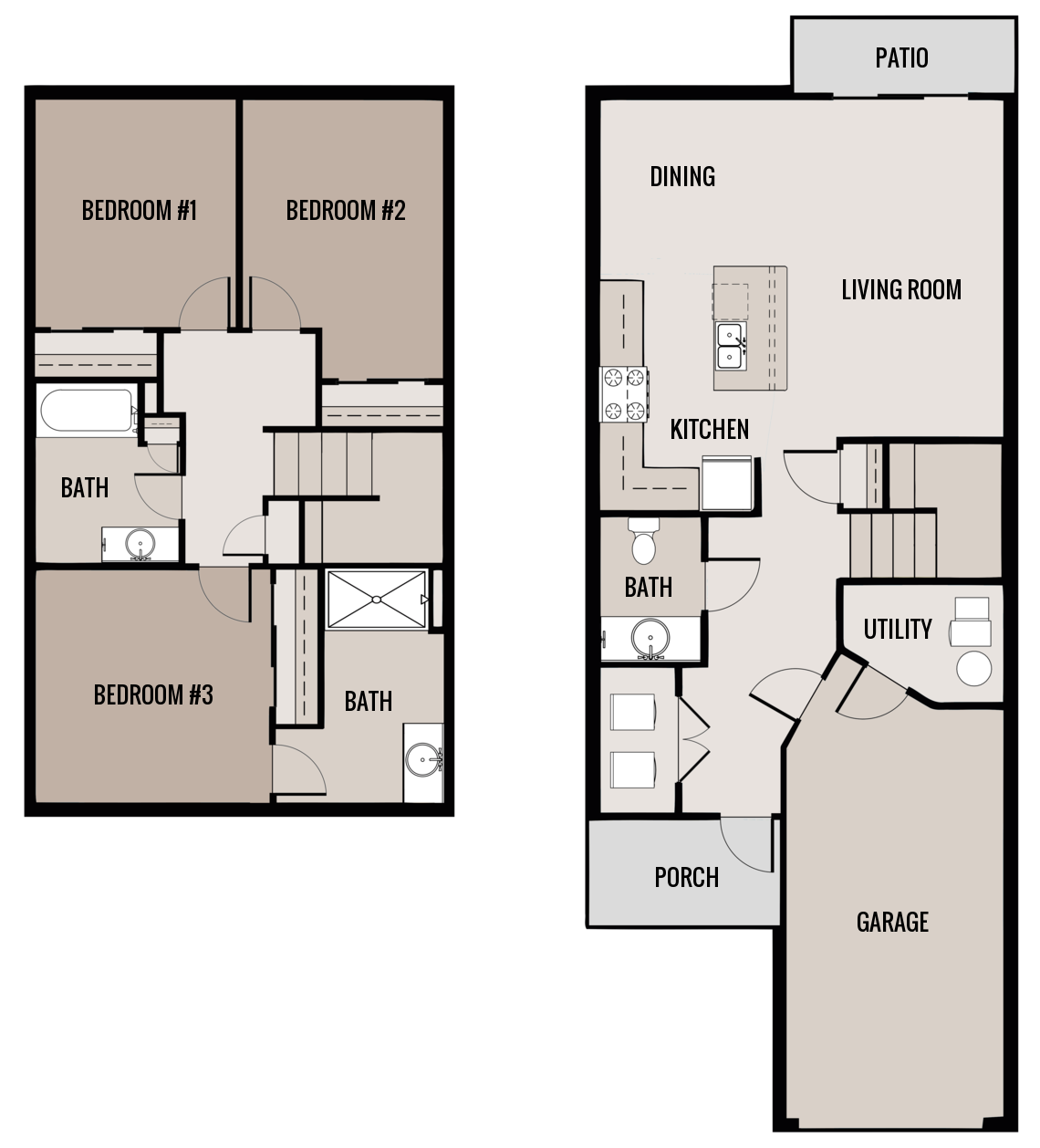 Historic Lincoln School - Townhome Floor Plan 3 | 237 S. Sawyer Street ...