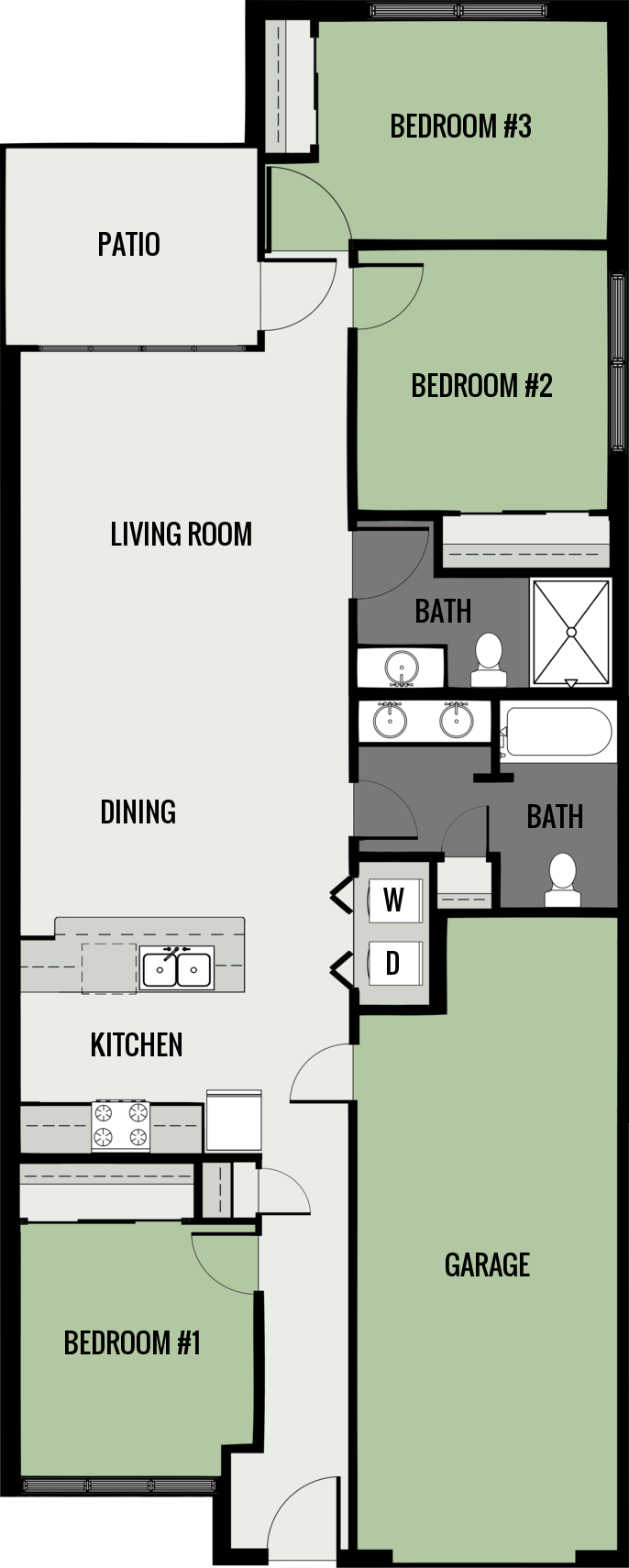 Cottage Floor Plan 3