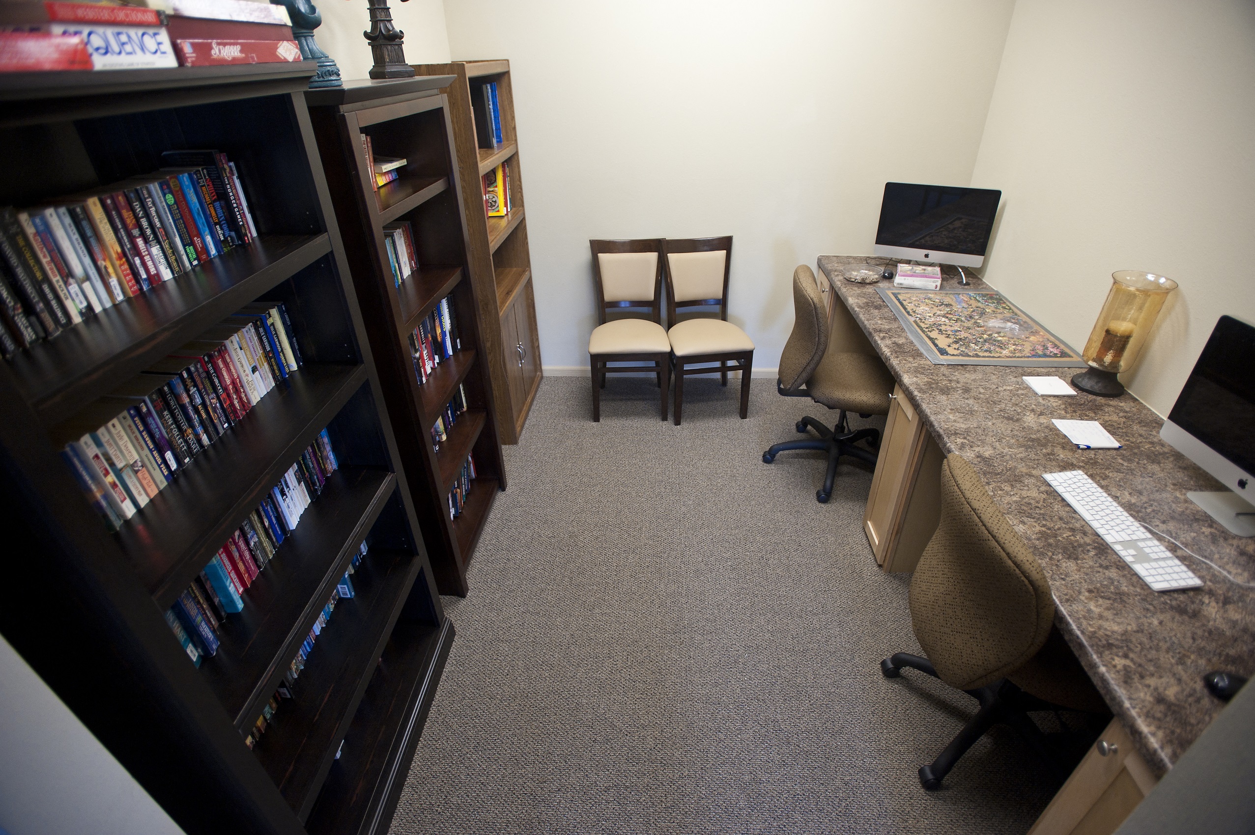 Computer Stations/Library