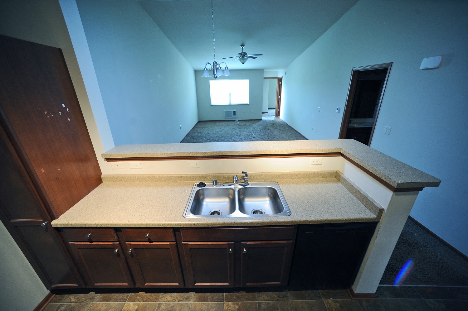 Kitchen Sink & Living Room