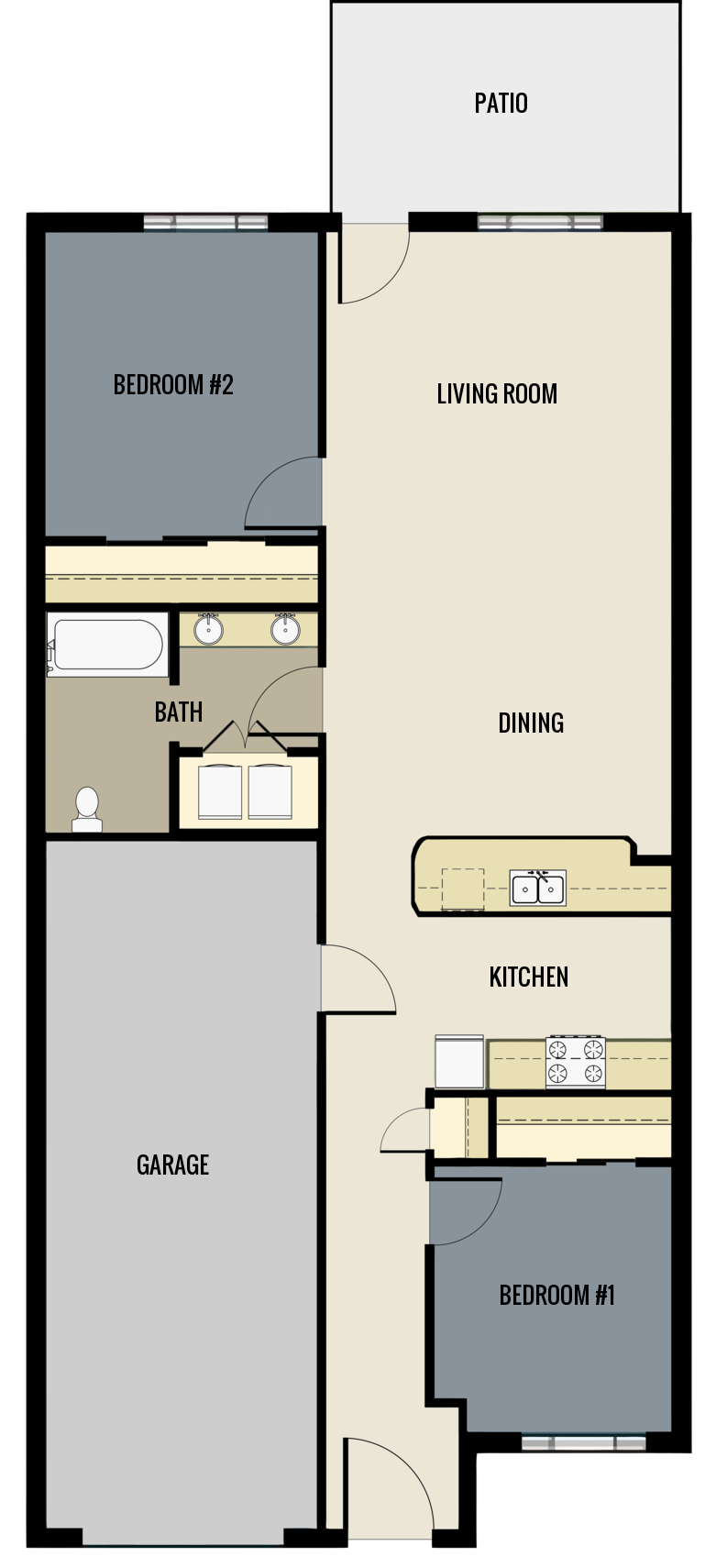 Cottage Floor Plan 1