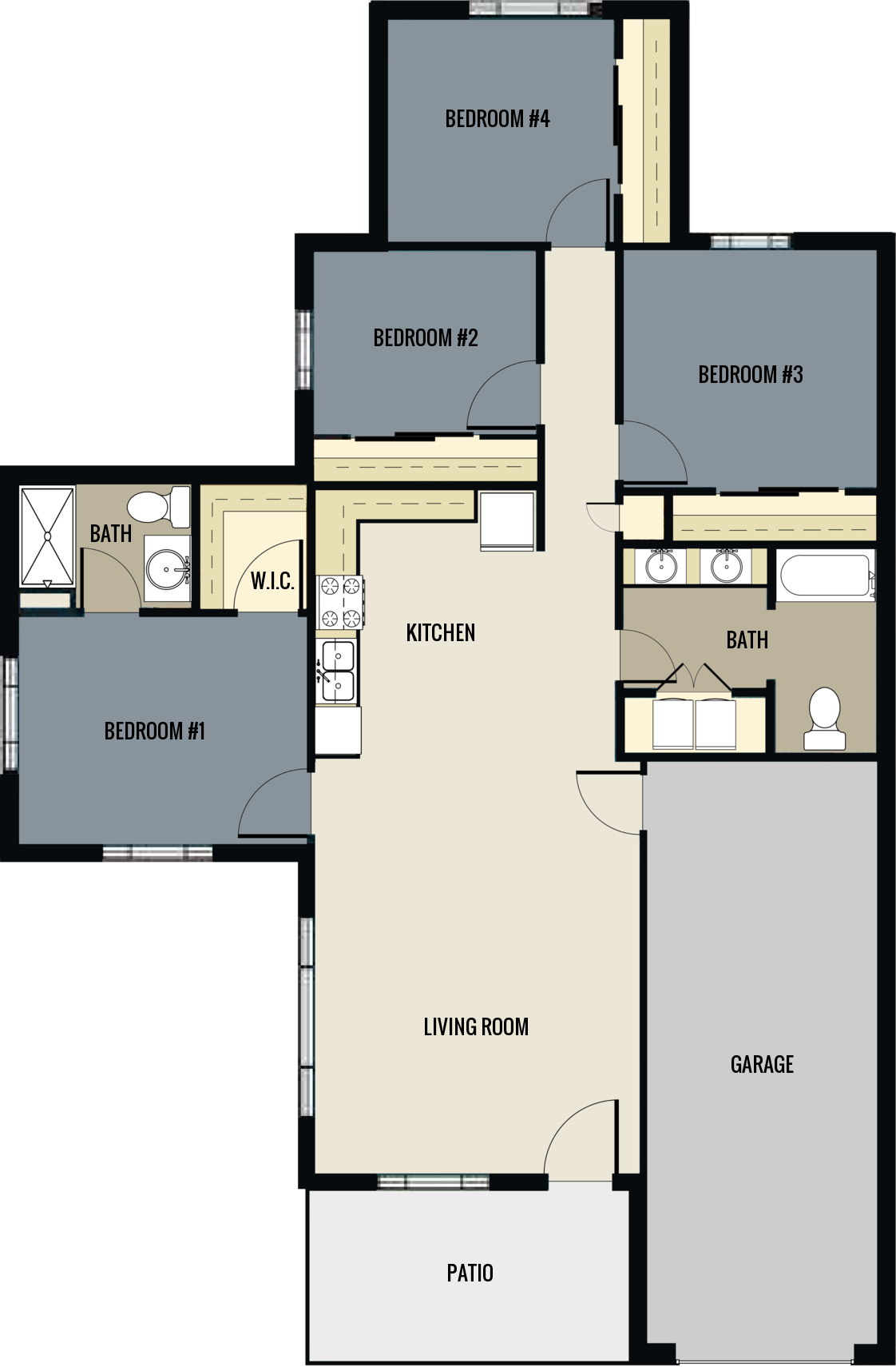 Cottage Floor Plan 3