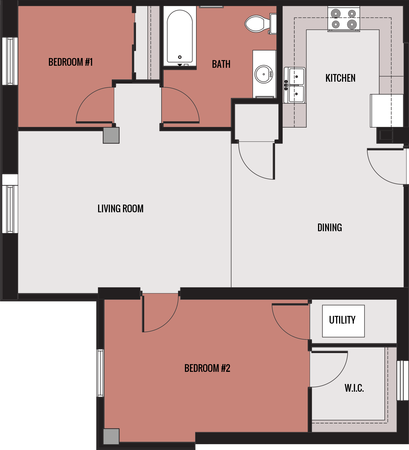 Apartment Floor Plan 1
