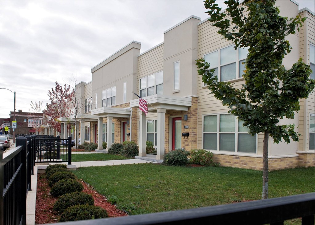 our apartments are located in the heart of a city