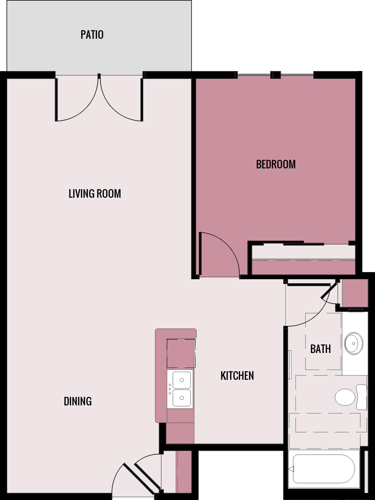 Apartment Floor Plan 1