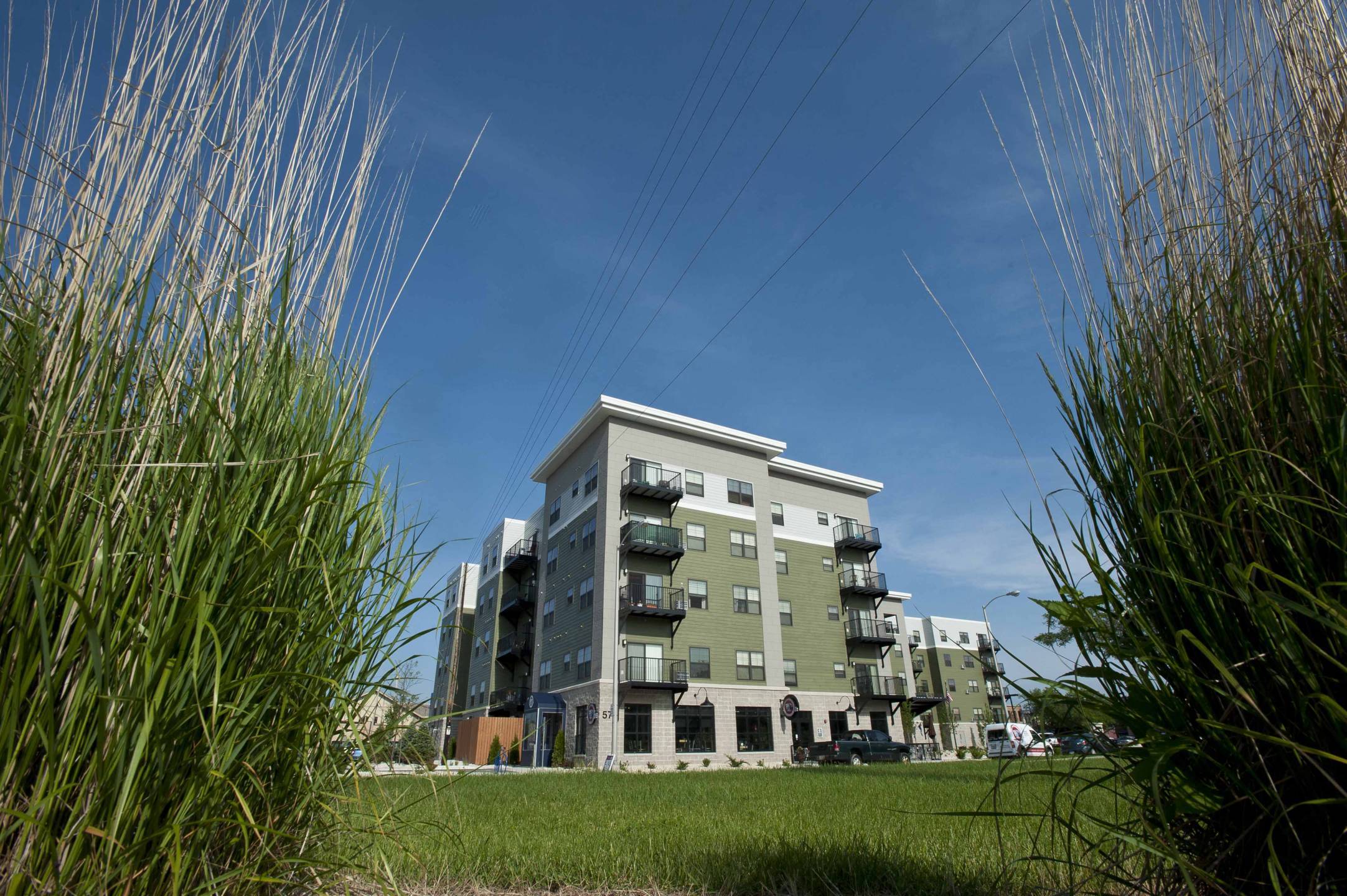 the building in which the apartment is located