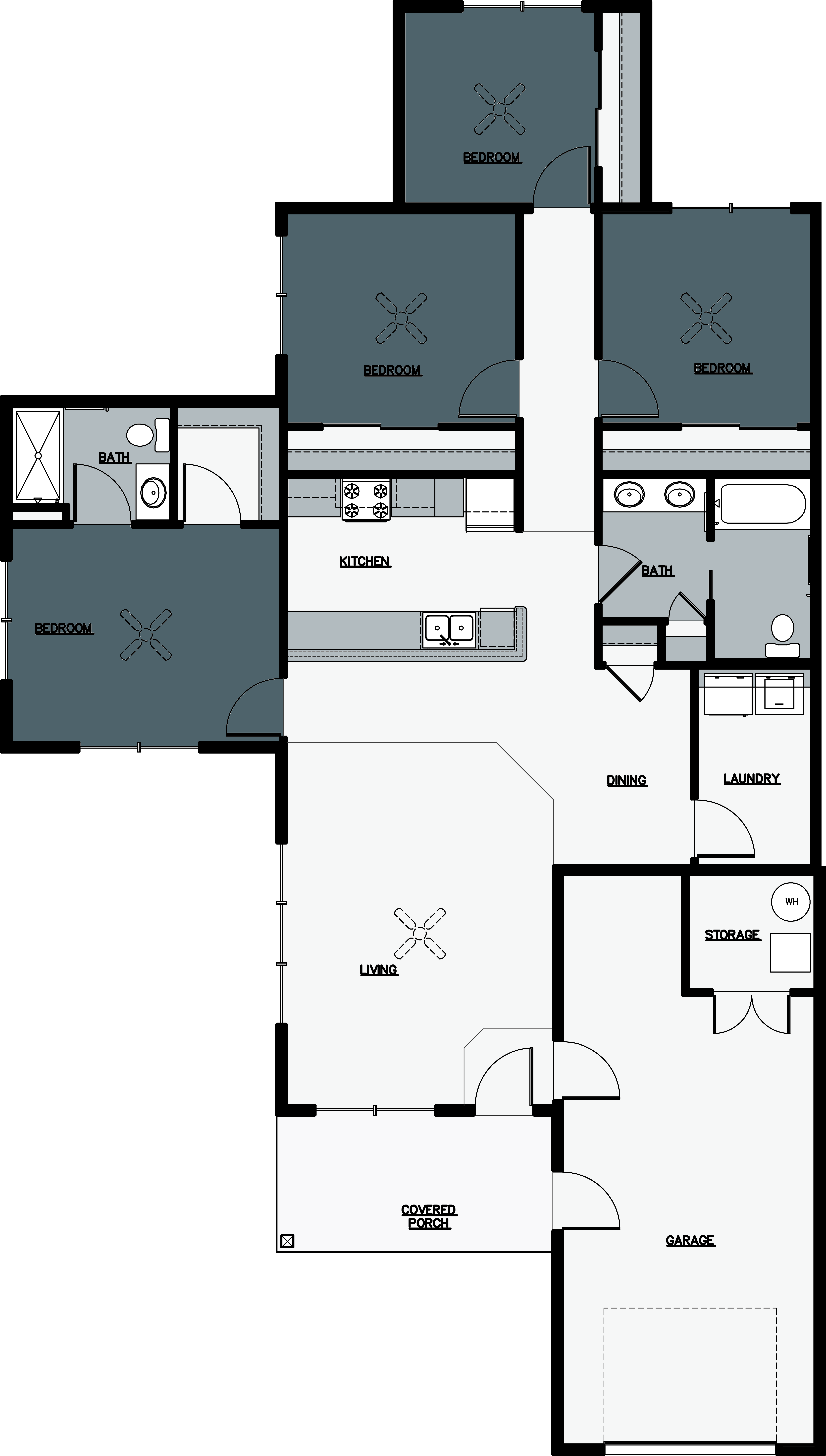 Cottage Floor Plan 1