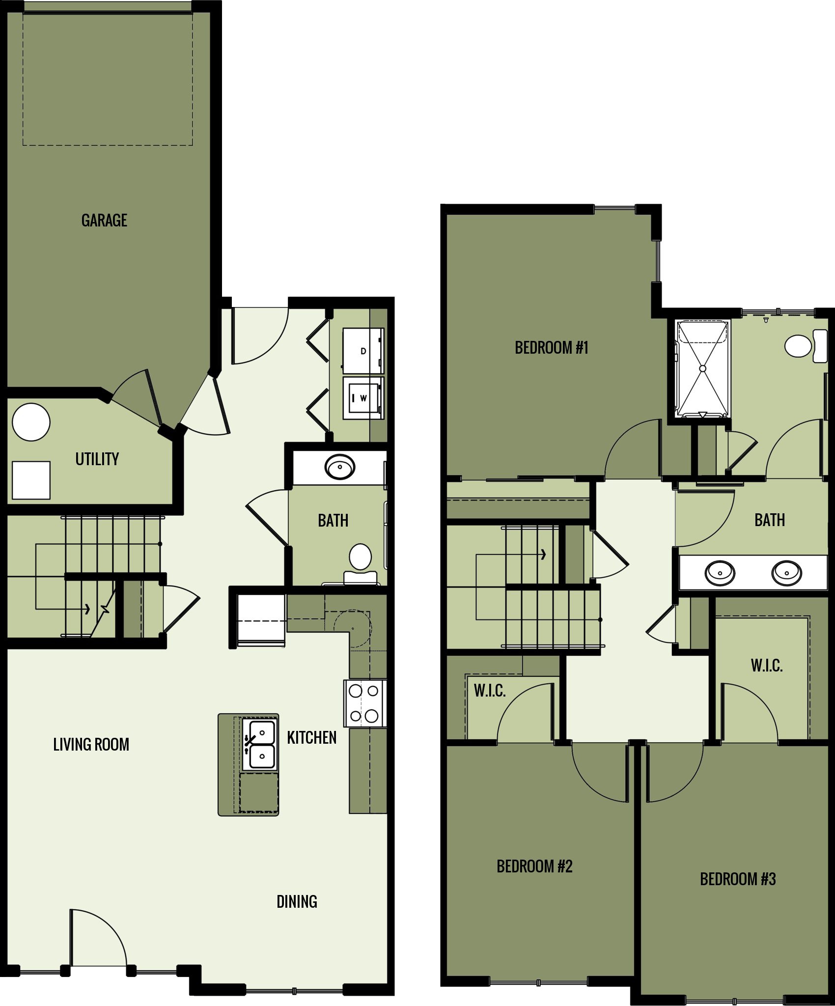Townhome Floor Plan 3