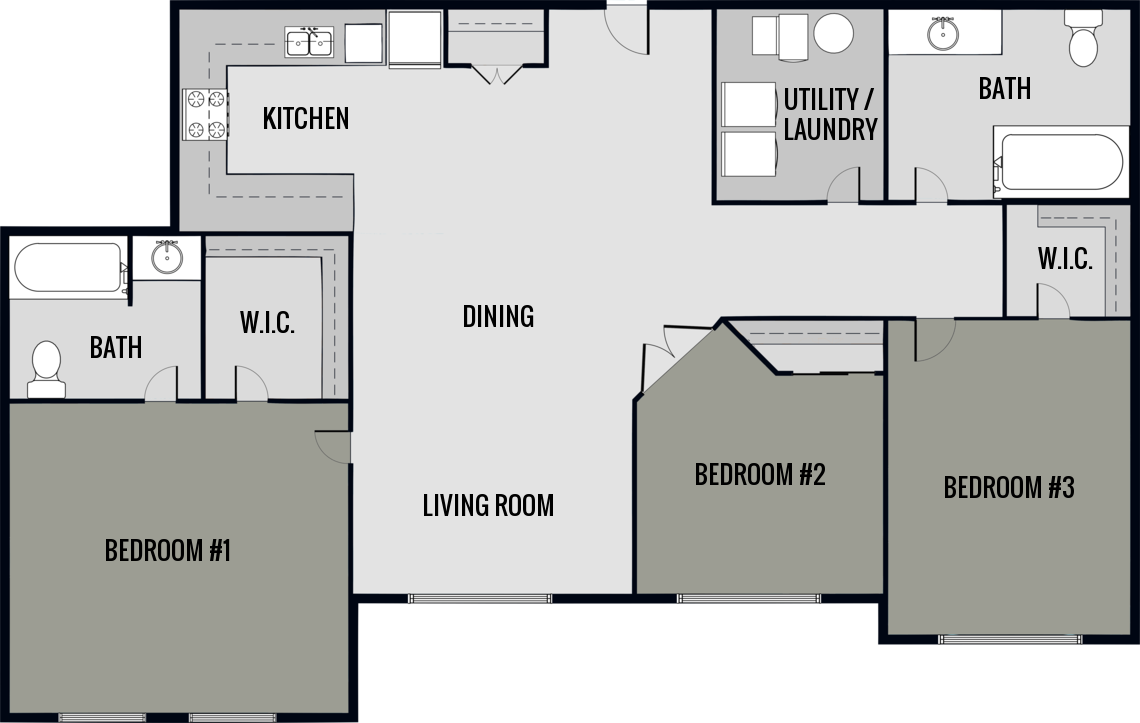 Apartment Floor Plan 3