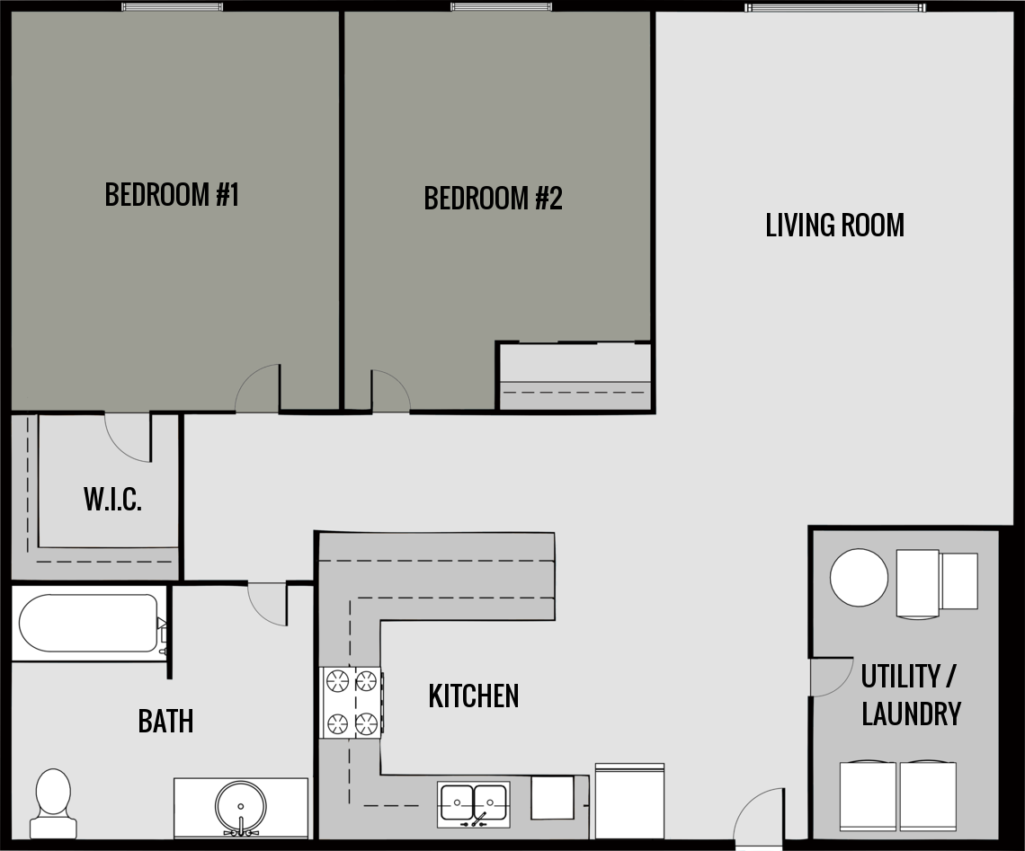 Apartment Floor Plan 1