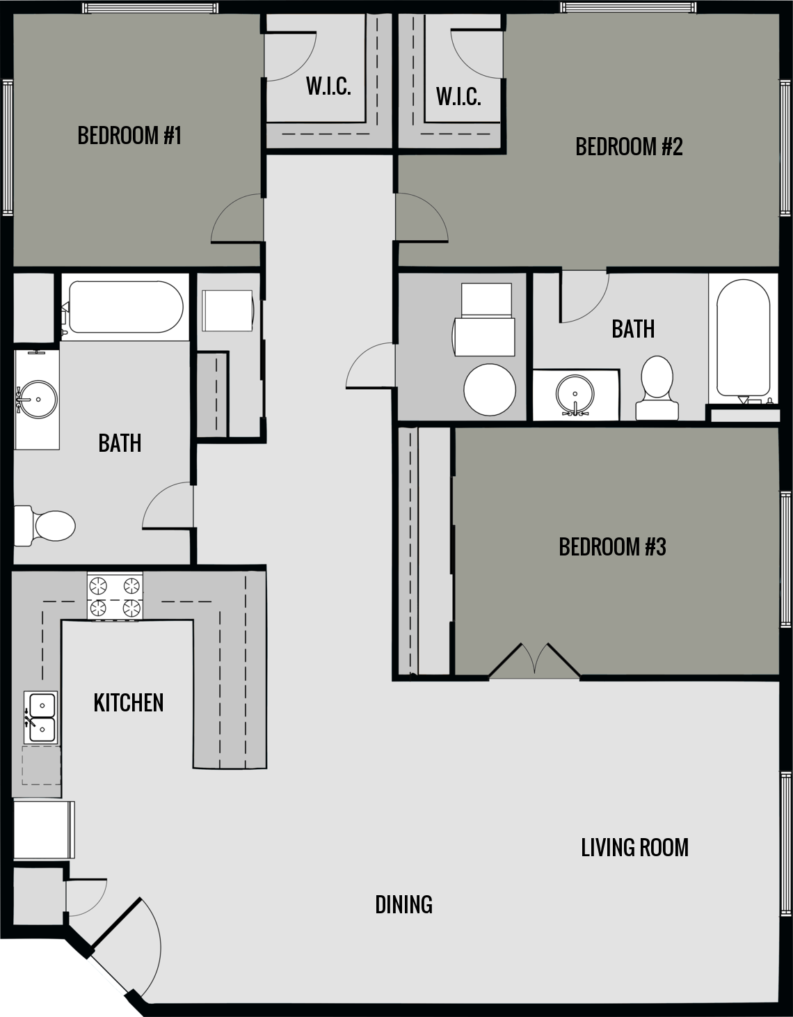 Apartment Floor Plan 1